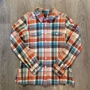 Patagonia Organic Cotton Plaid Flannel Shirt